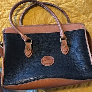 Dooney vintage black bag